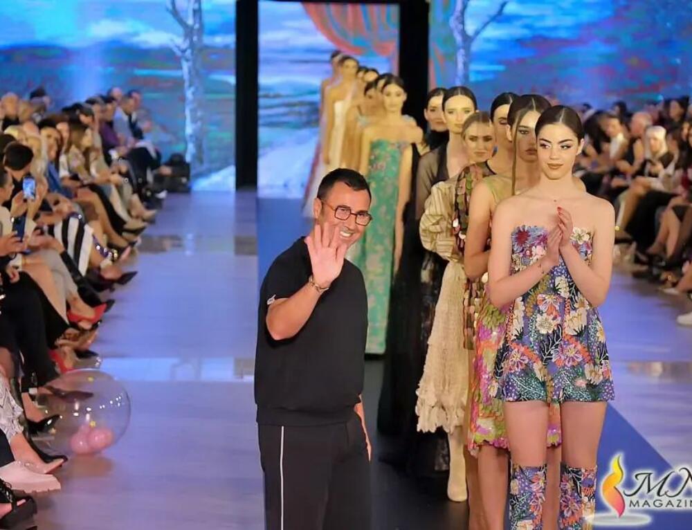 Lo stilista Marco Strano ospite alla Montenegro Fashion Week